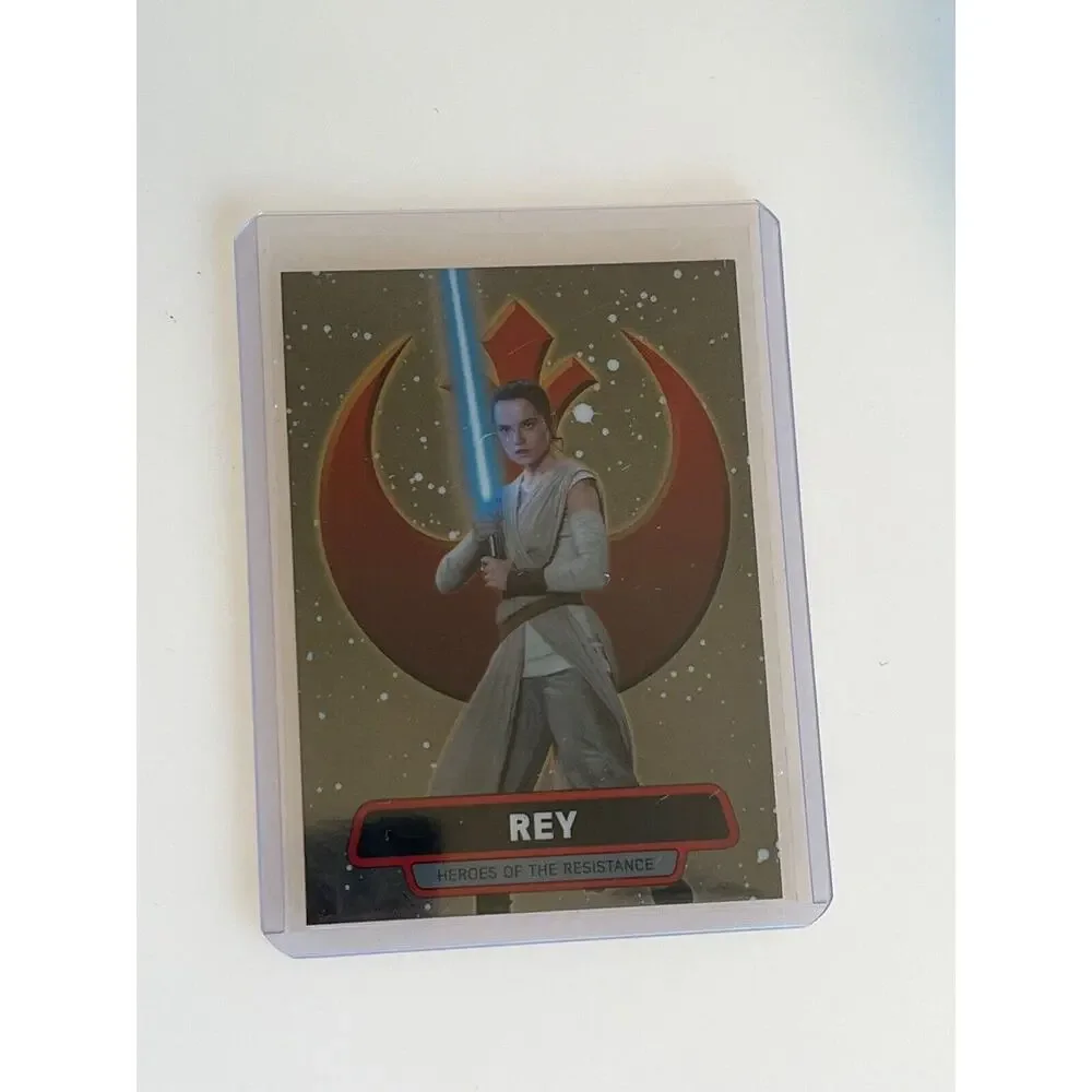 2016 Topps Chrome Star Wars The Force Awakens Non-Sport Trading Card Rey No 2